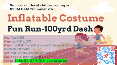 Inflatable Costume Fun Run 4/12/2025