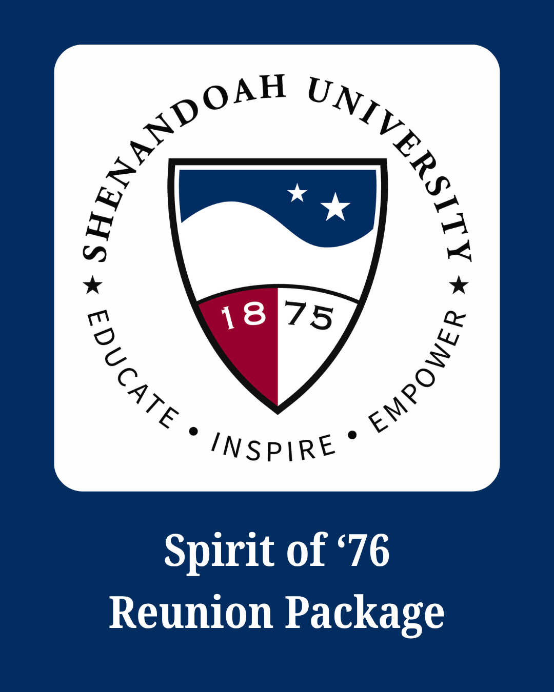 Spirit of '76 Reunion Package