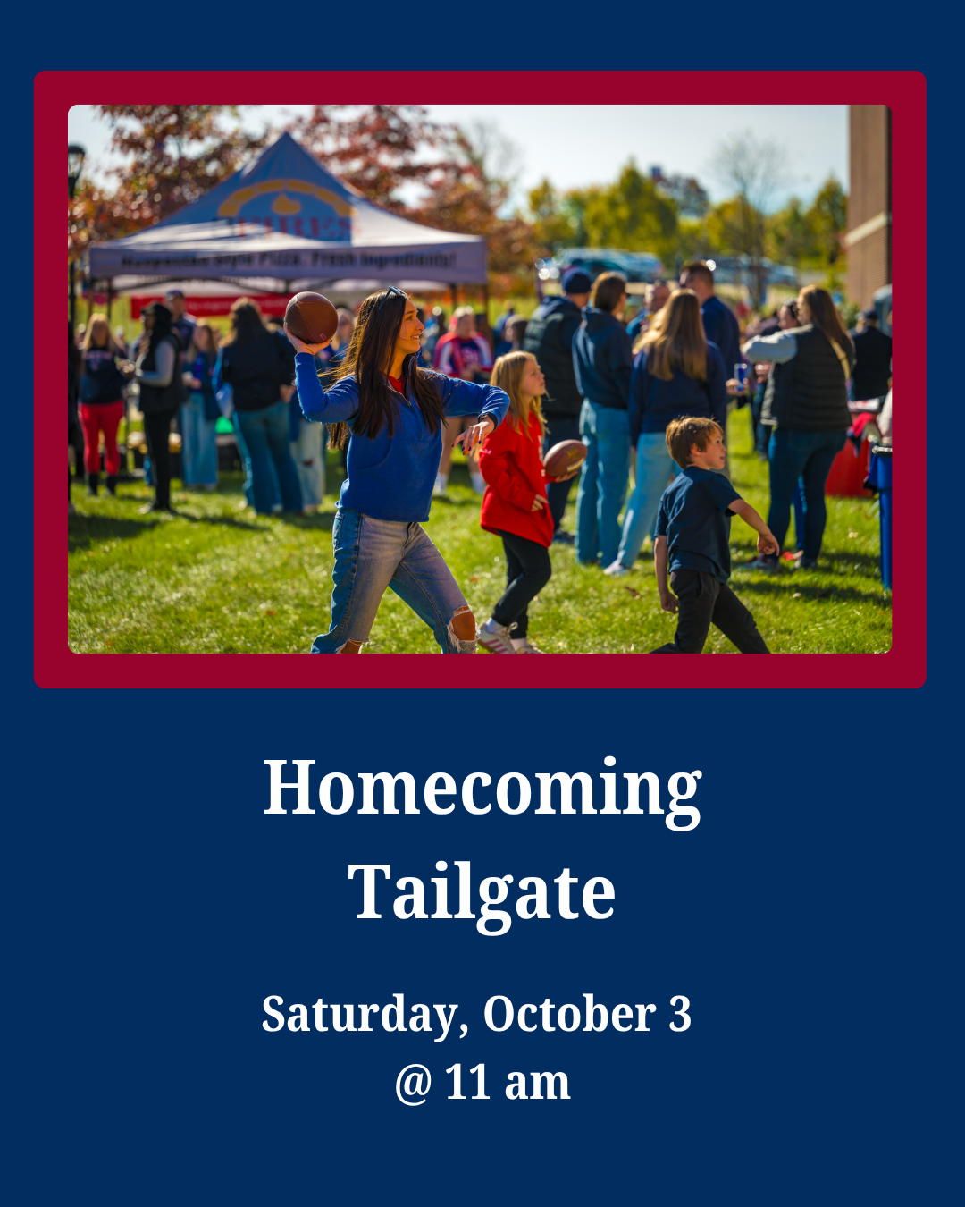 Homecoming & Family Weekend Tailgate