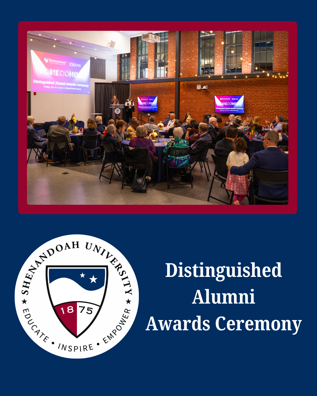 Distinguished Alumni Awards Ceremony