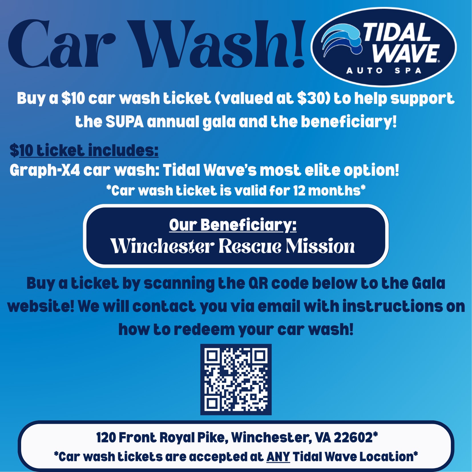 SUPA Car Wash Fundraiser