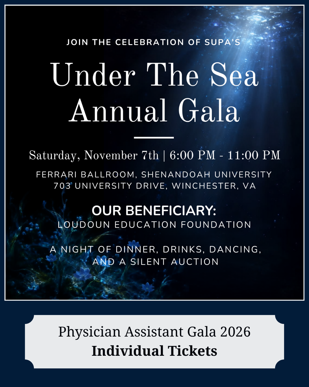 Physician Assistant Gala - Individual Tickets