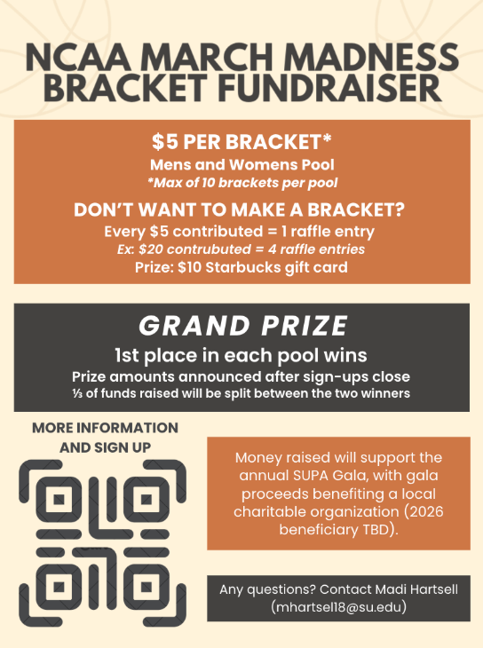SUPA - NCAA March Madness Bracket Fundraiser