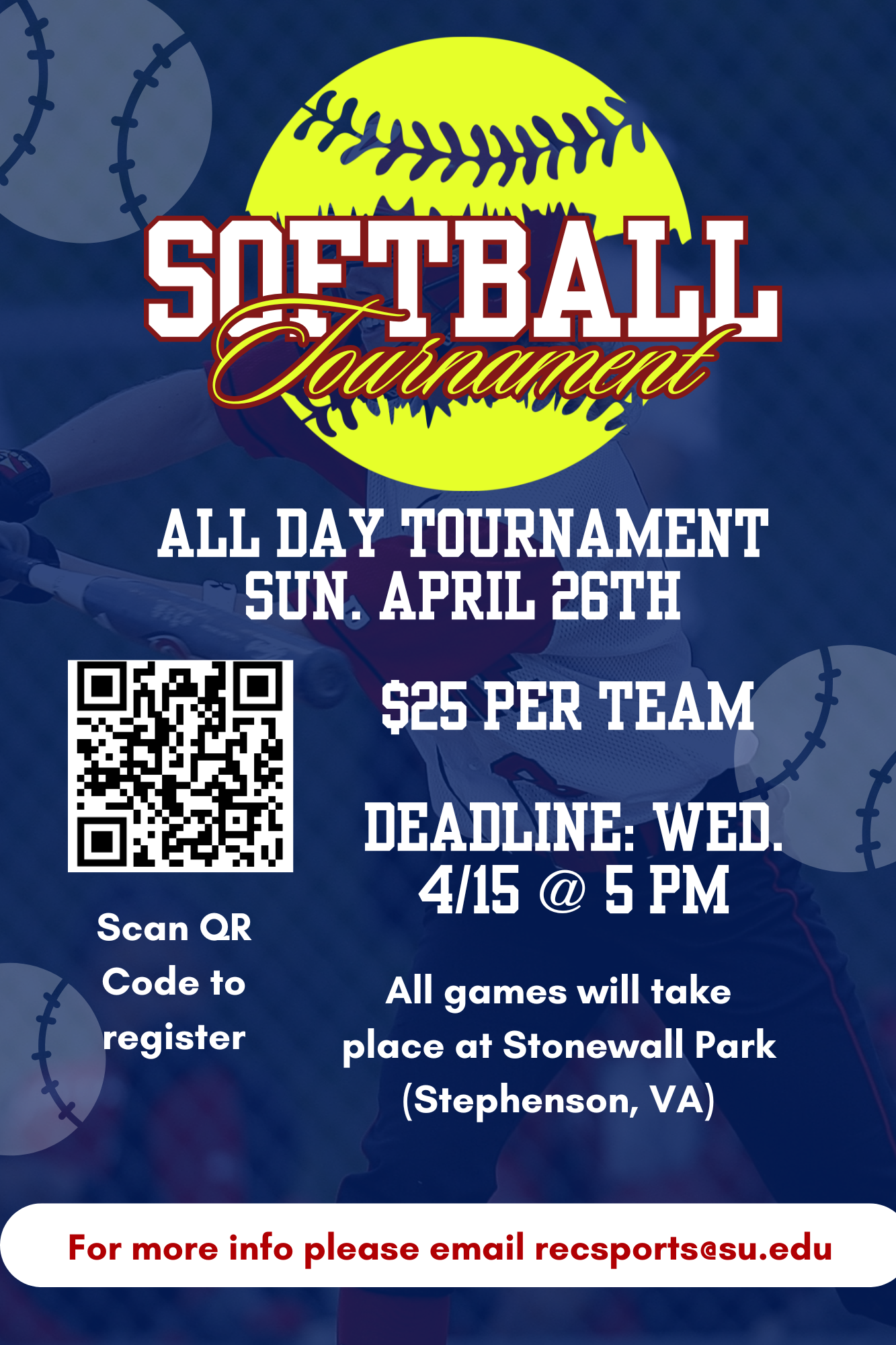Intramural Softball Tournament