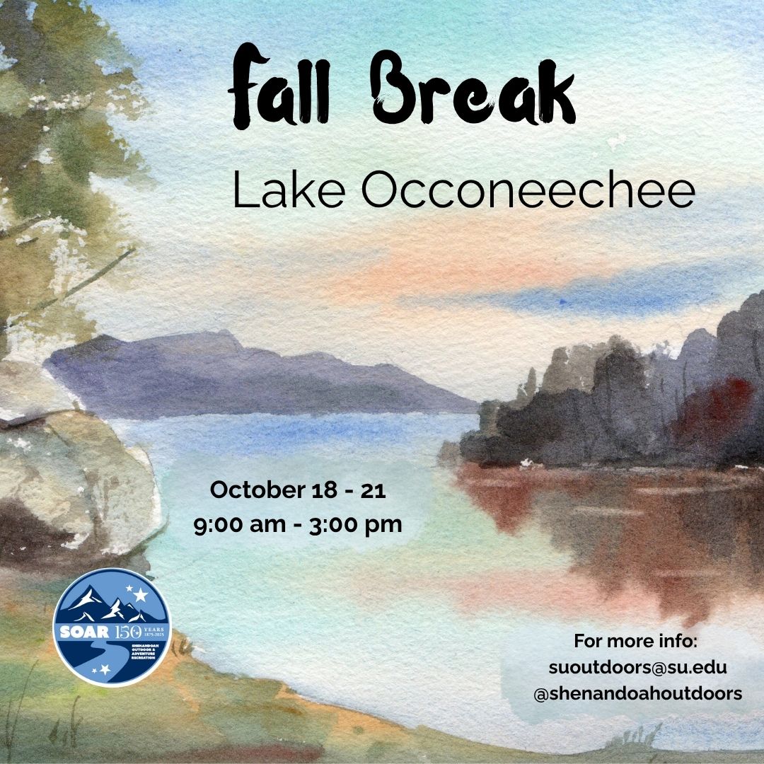 10/18-10/21/2025 Fall Break at Occoneechee State Park