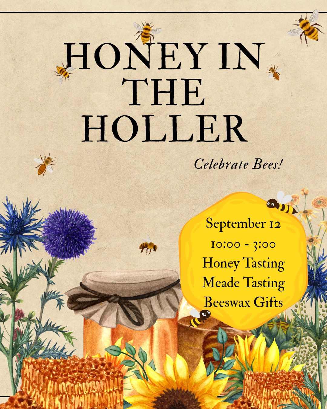 09/12/2026 Honey in the Holler - Honey Festival