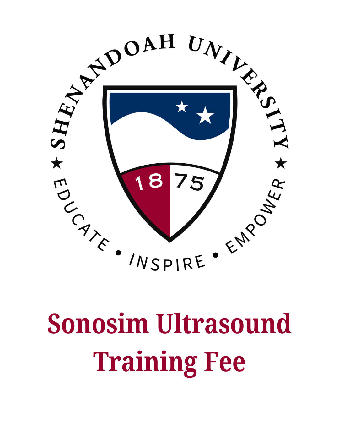 Sonosim Ultrasound Training Fee