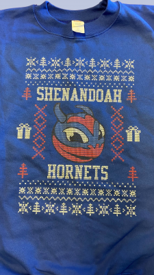 **LIMITED EDITION** Shenandoah Hornets Crooked Holiday Sweater