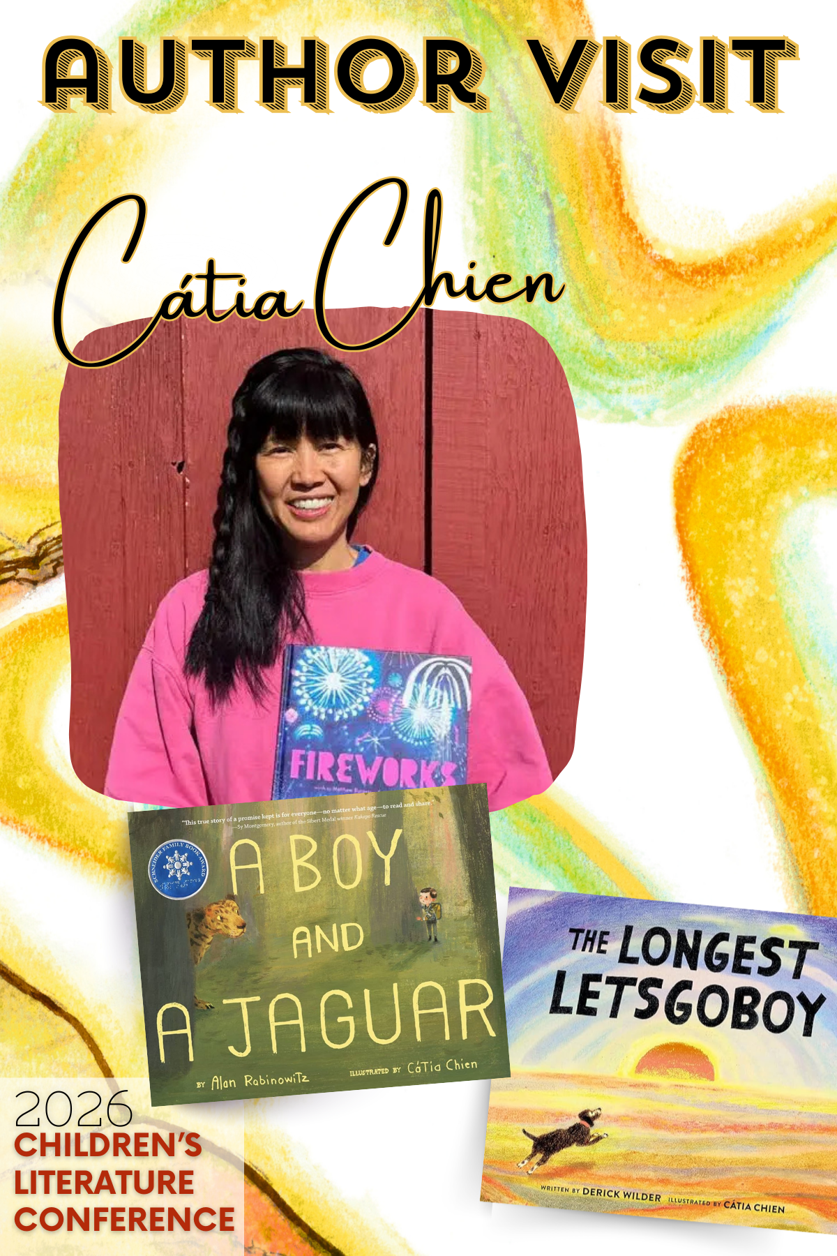 Virtual Author Visit & Corresponding Happy Hour with Cátia Chien