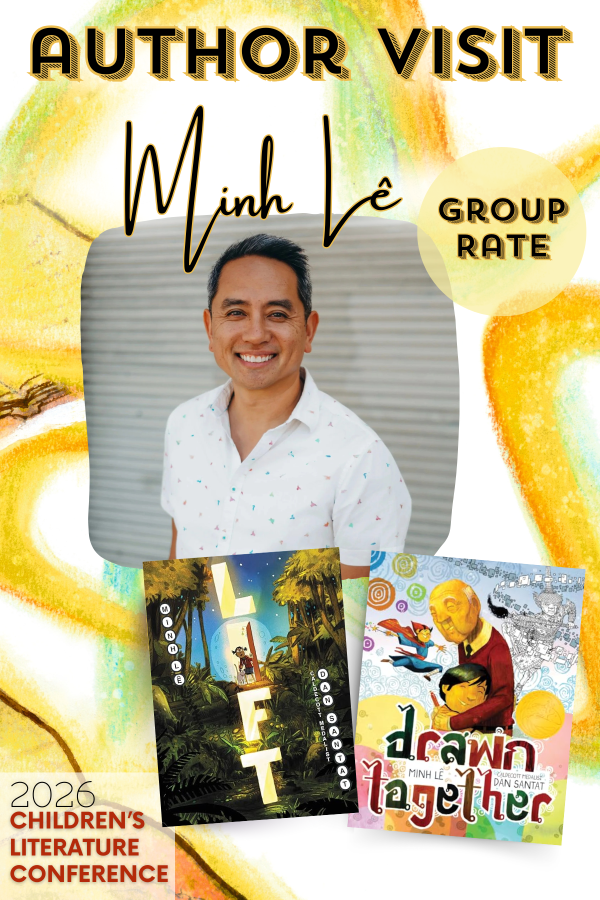 GROUP RATE: Virtual Author Visit & Corresponding Happy Hour with Minh Lê
