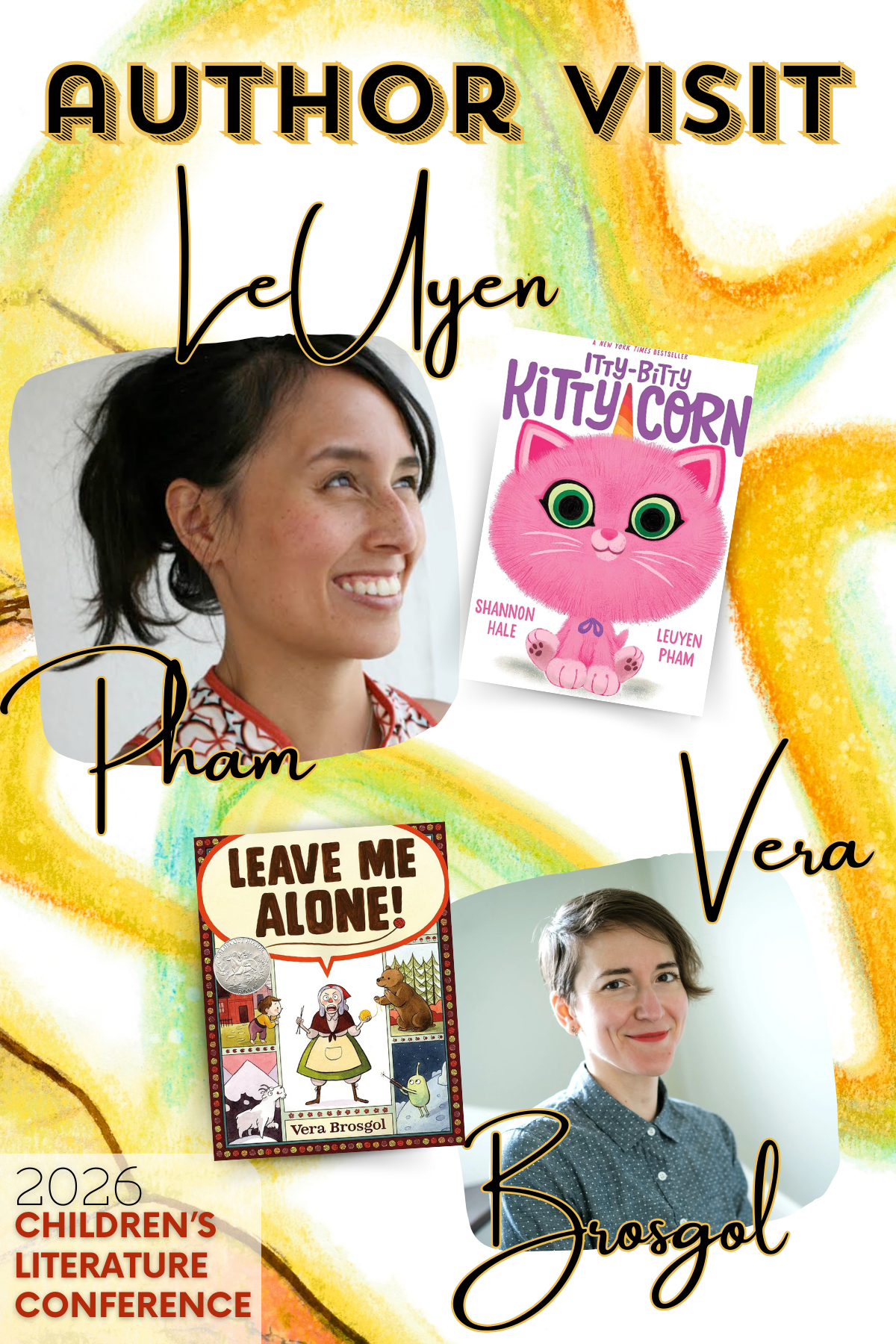 Virtual Author Visit & Corresponding Happy Hour with LeUyen Pham & Vera Brosgol