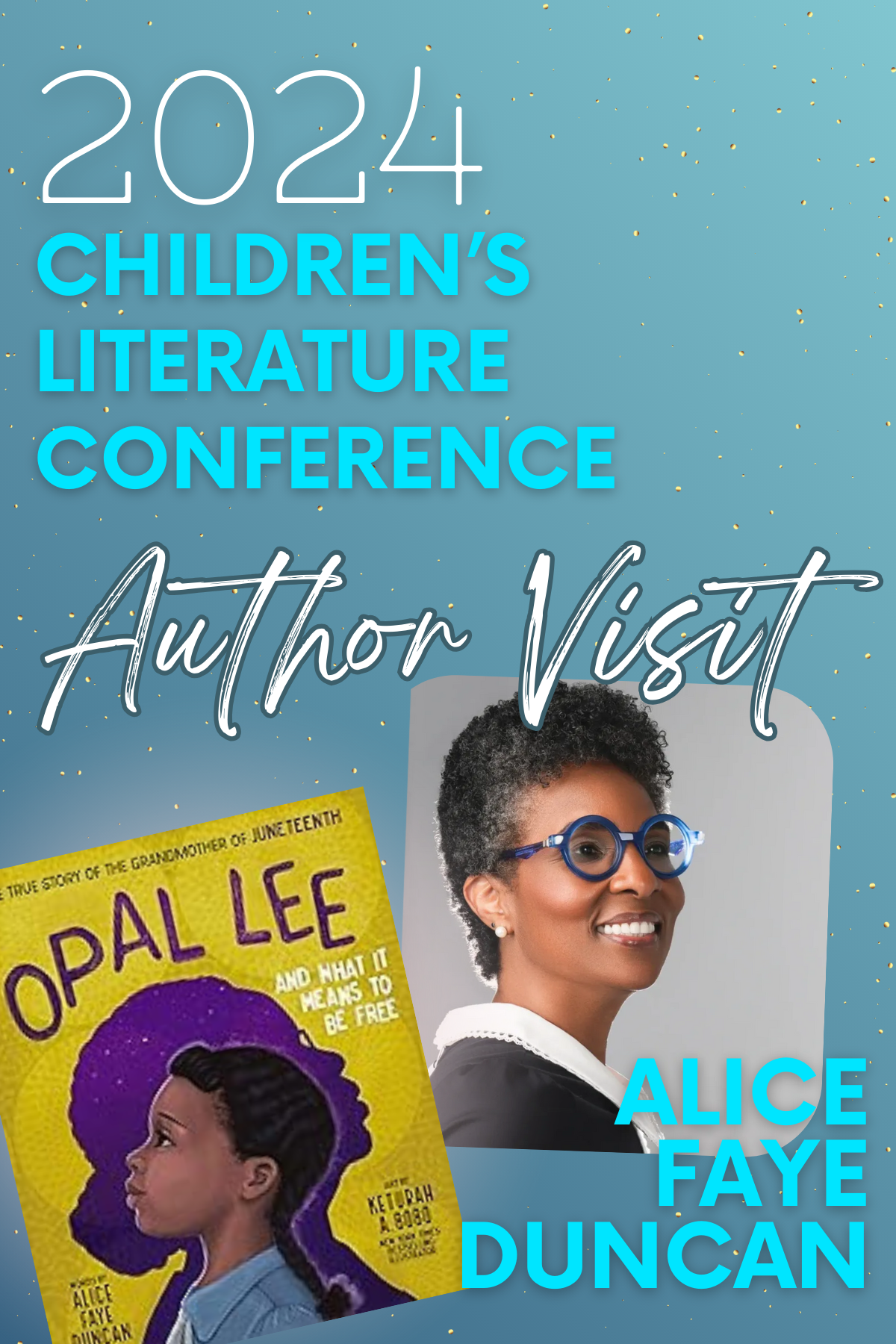 Virtual Author Visit & Corresponding Happy Hour with Alice Faye Duncan