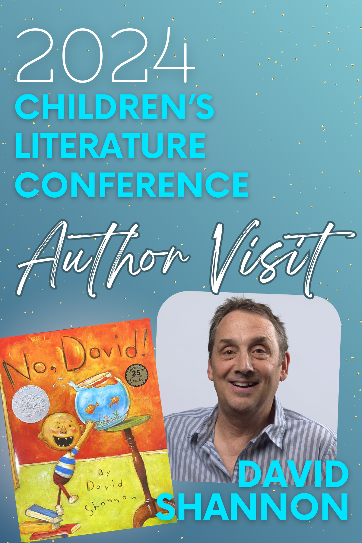 Virtual Author Visit & Corresponding Happy Hour with David Shannon